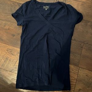 Lilly Pulitzer Navy Shirt